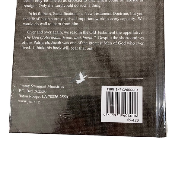 Joseph And Jacob By Jimmy Swaggart Hardcover Brand New Factory Sealed Bible - Picture 10 of 10